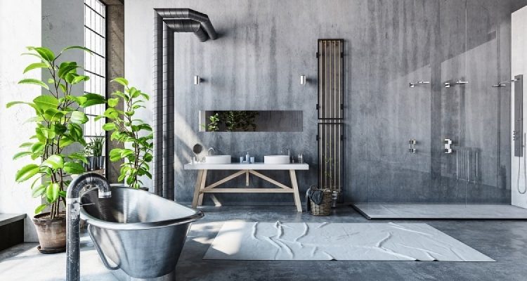 Correstone vloer badkamer