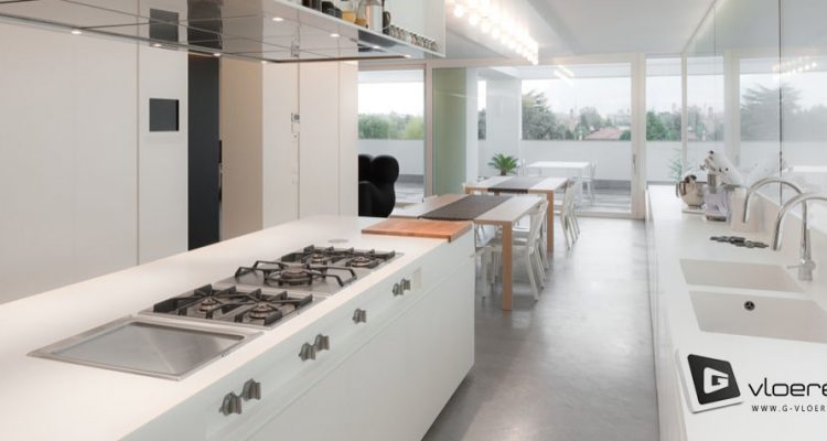 5 redenen om voor een gietvloer in je keuken te kiezen
