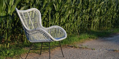 De rotan egg chair als universele fauteuil