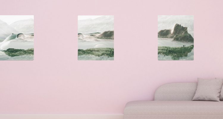 Canvasdoeken ophangen