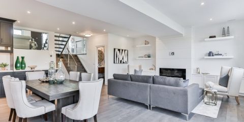 Sfeer in huis met een houten vloer